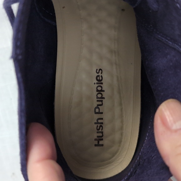 Hush Puppies Cyra Catelyn ankle boots booties, chukka, purple, women's 8.5 - Picture 11 of 12